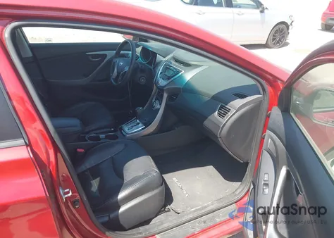 2012 Hyundai Elantra Limited (Ulsan Plant) из США, поврежденный, VIN KMHDH4AE8CU449009